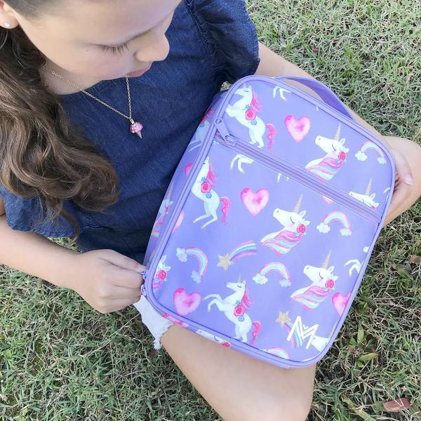 unicorn insulated lunch bag