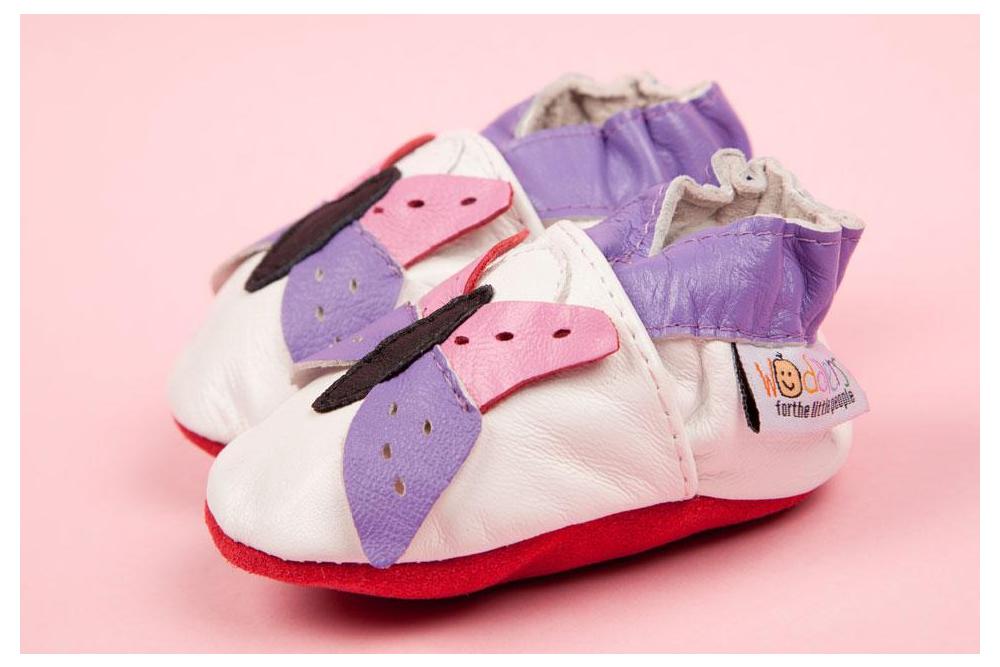 Colourful Butterfly Woddlers Baby Shoes