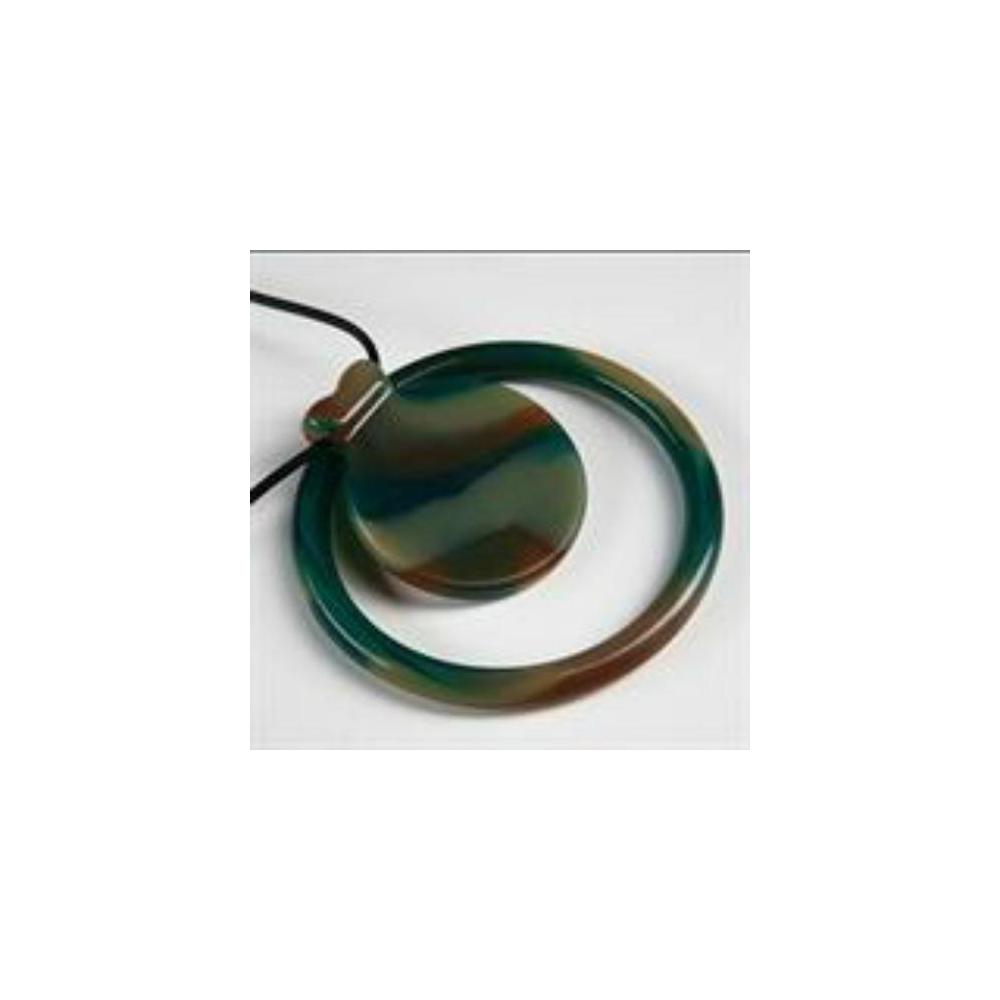 Dr Bloom's Turquoise Beach Circle Slide Necklace and Bracelet
