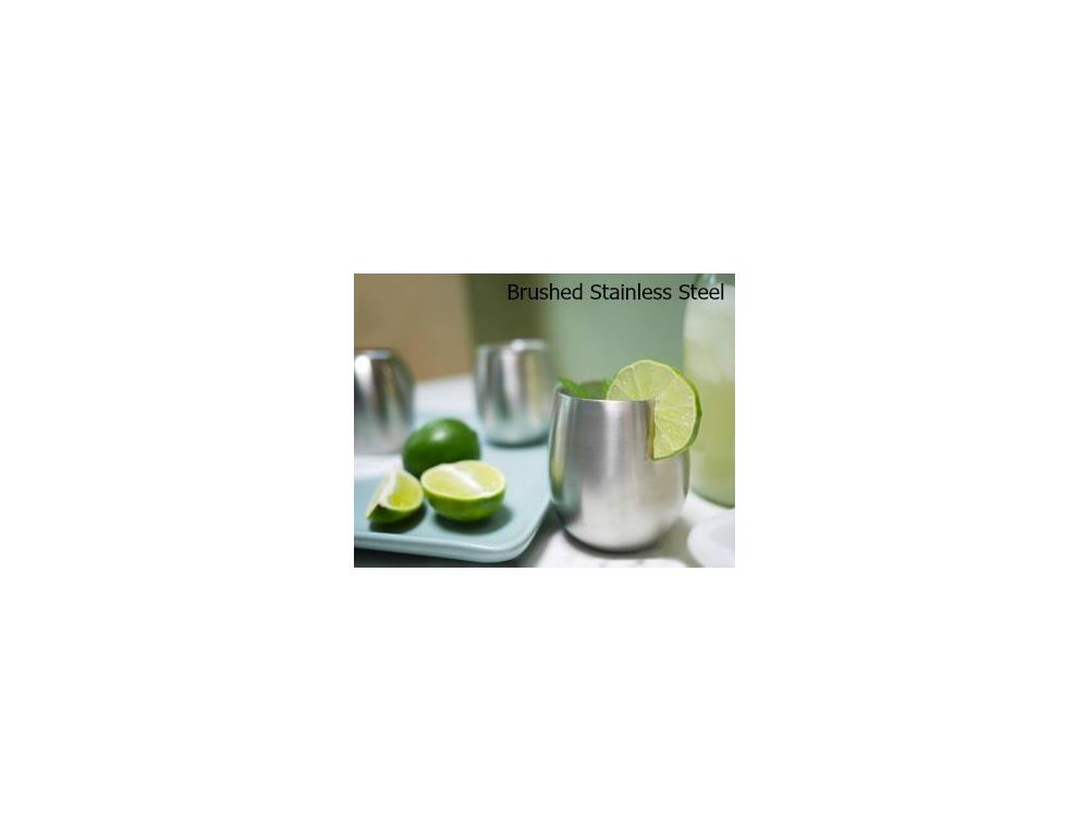 Insulated Stainless Steel Tumblers / Wine Glasses 236mls