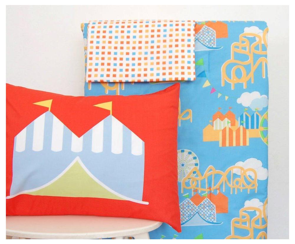 Kukunest Carnival Cot/Toddler Bed Comforter Set