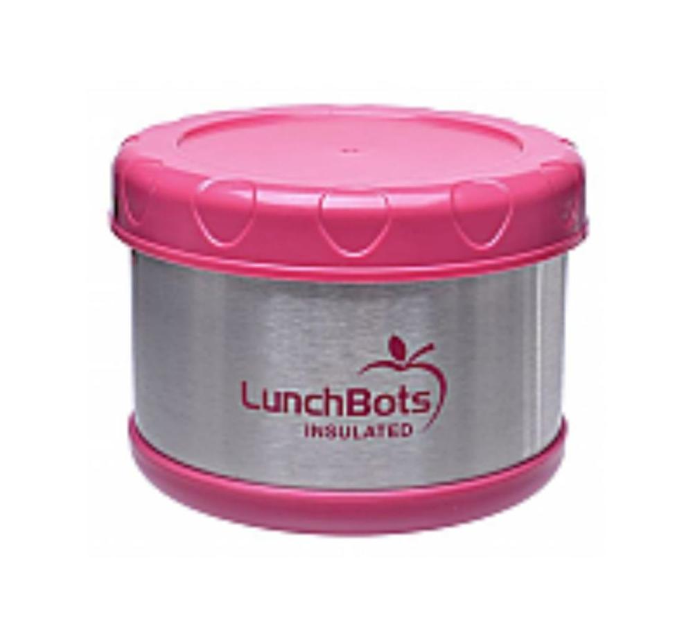 LunchBots Pink Thermal Container