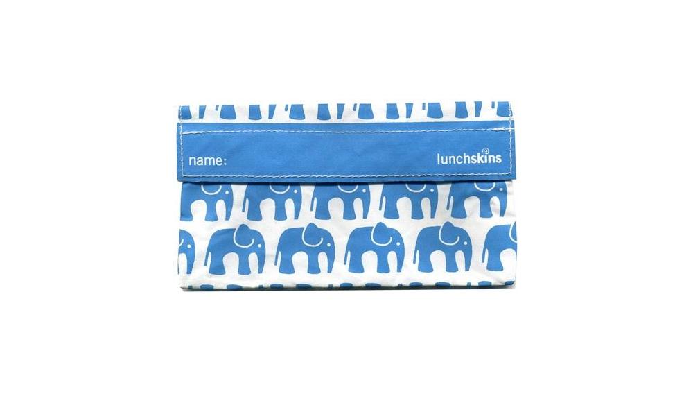 Lunchskins Aqua Elephant - Snack Size Bag