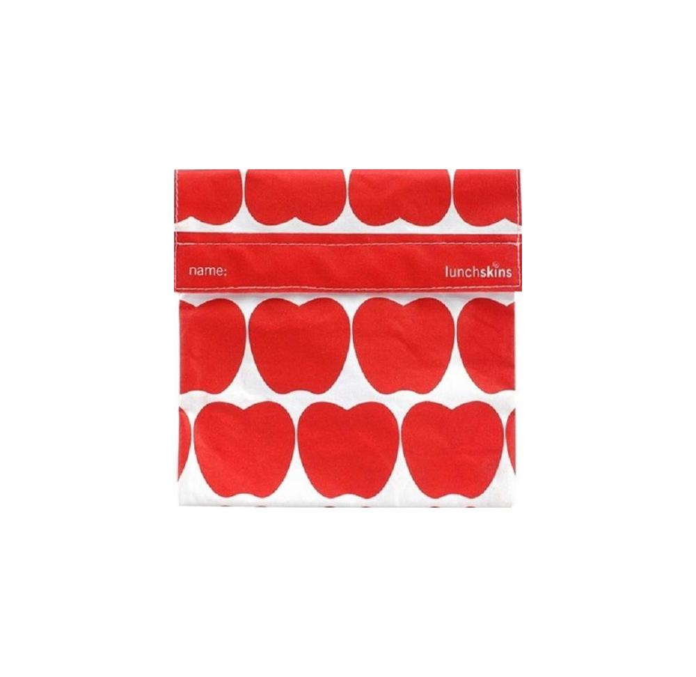 Lunchskins Red Apples - Sandwich Size Bag