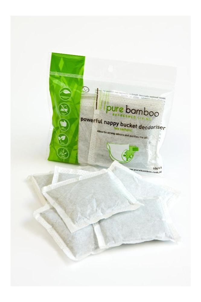Pure Bamboo Nappy Bucket Deodoriser