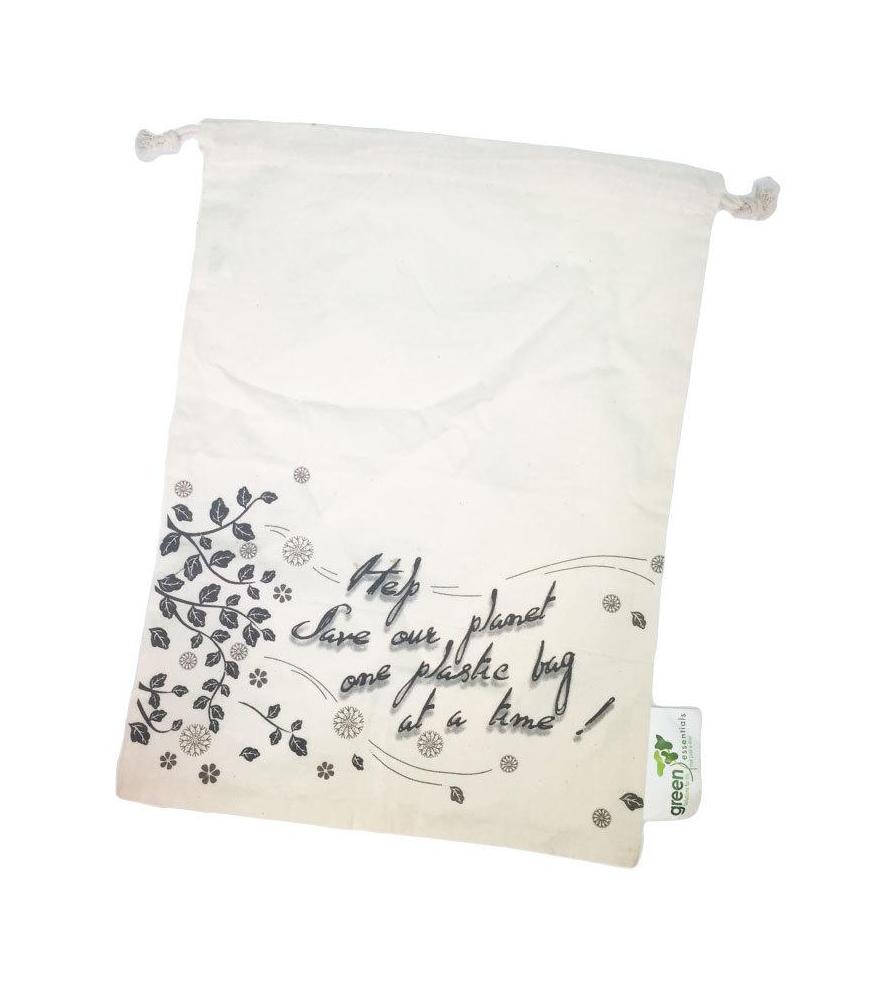 Single Organic Cotton Produce Bags