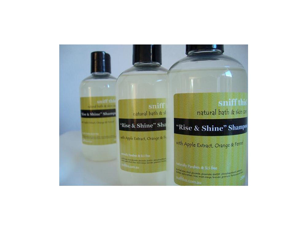 Sniff This 'Rise & Shine' Shampoo