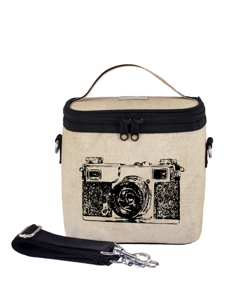 So Young Black Camera Large Insulated Cooler Bag