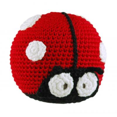 Dandelion Lady Bug Bamboo Roly Poly Rattle Teether