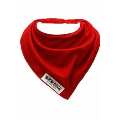 Fire Engine Red Organic Cotton/Bamboo Bibska Bib