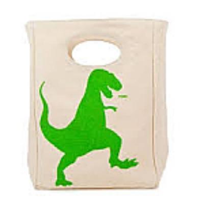 Fluf Certified Organic T-Rex Lunch Bag