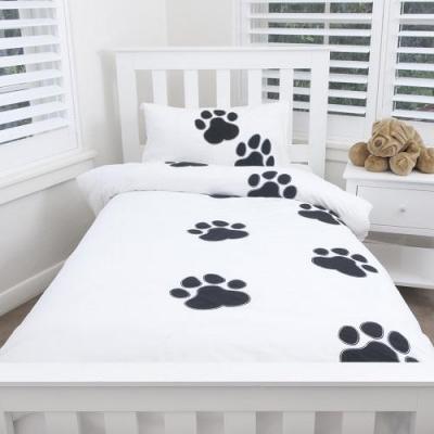 Paw Print Quilt Cover