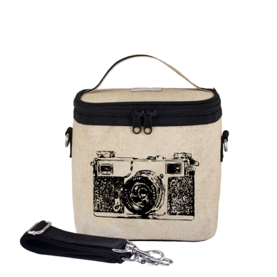 So Young Black Camera Large Insulated Cooler Bag